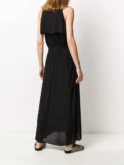 Shop 8pm Studded Maxi Dress In Black
