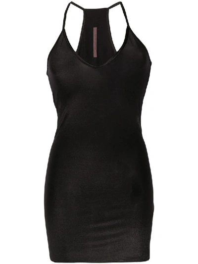 Shop Rick Owens Racerback Fitted Top In Black