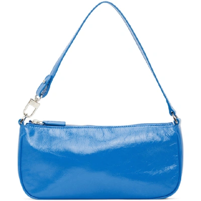 Shop By Far Blue Rachel Bag In Bu Blue