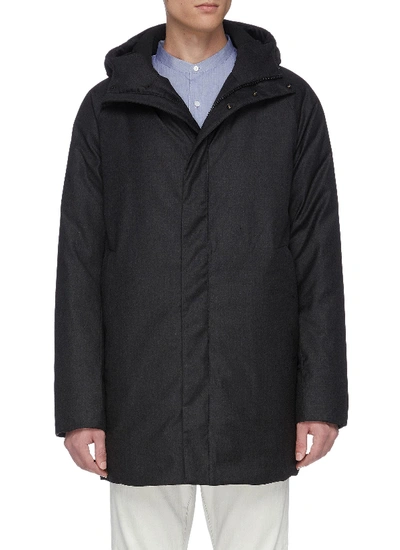 Shop Norse Projects 'rokkvi 5.0' Gore-tex Waterproof Down Hooded Parka In Grey