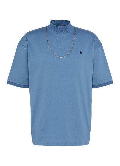 Shop Ambush Chain Embellished T-shirt In Blue