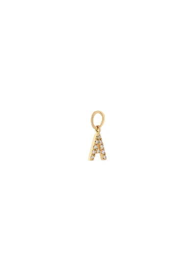 Shop Loquet London Diamond 18k Yellow Gold Letter Charm – A