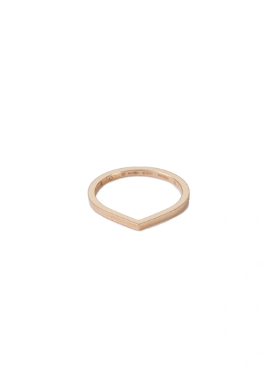 Shop Repossi 'antifer' 18k Rose Gold Ring