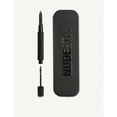 Nudestix Ash Brown Eyebrow Stylus Pencil And Gel 2g/2.5ml In Ash Brown