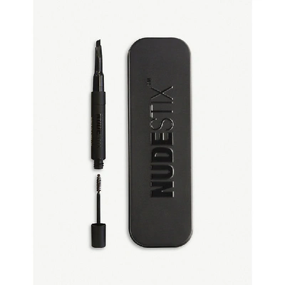 Nudestix Brown/black Eyebrow Stylus Pencil And Gel 2g/2.5ml In Brown/black