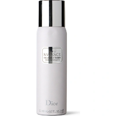 Shop Dior Eau Sauvage Shaving Foam 200ml