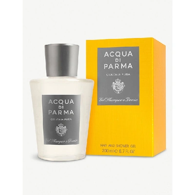 Shop Acqua Di Parma Colonia Pura Hair And Shower Gel 200ml