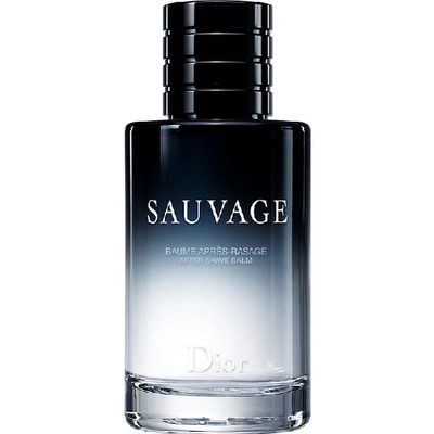 Shop Dior Sauvage After-shave Balm 100ml In Nero