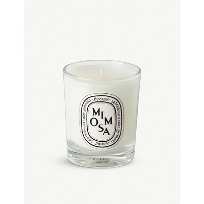 Shop Diptyque Mimosa Scented Candle 70g In Na