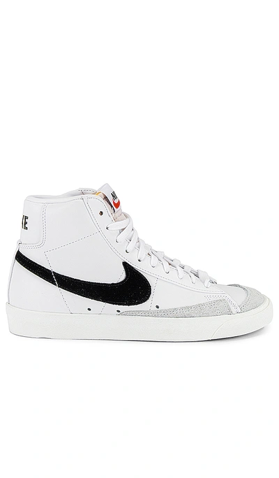 Shop Nike Blazer Mid '77 Sneaker In White  Black & Sail