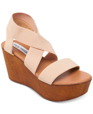 steve madden wooden wedges