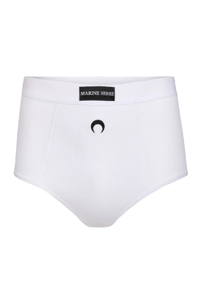 Shop Marine Serre White Panties