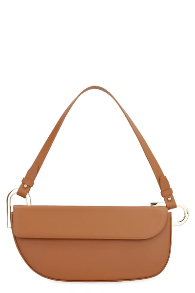 Shop Nico Giani Tilly Leather Shoulder Bag In Brown
