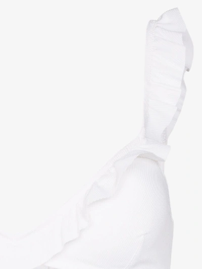 Shop Melissa Odabash New York Triangle Bikini Top In White