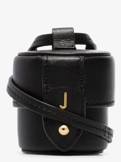 Shop Jacquemus Black Le Micro Leather Mini Bag