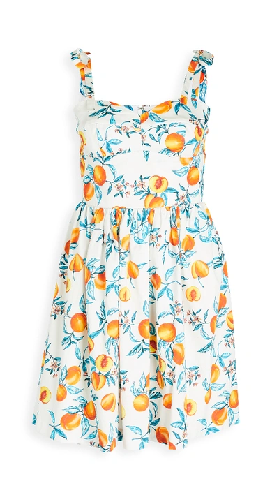 Shop Amanda Uprichard Harmony Dress In Peaches