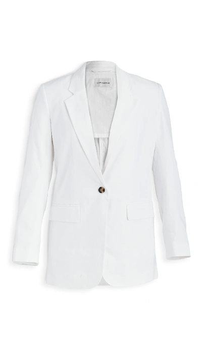 Shop Club Monaco Linen Blazer In White