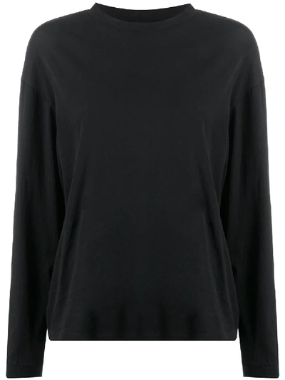 Raquel Allegra Relaxed Fit T-shirt In Black