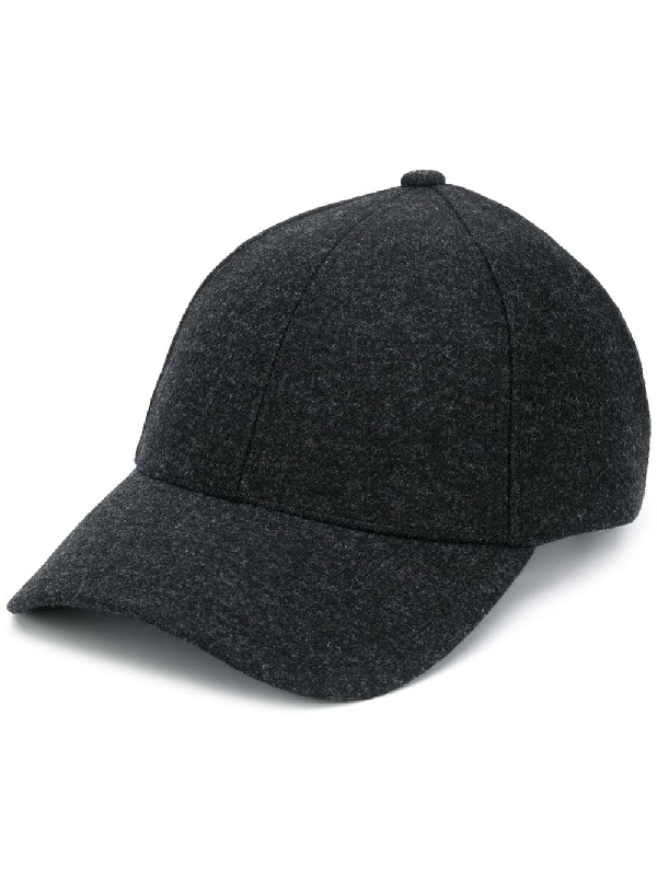 dark grey baseball cap