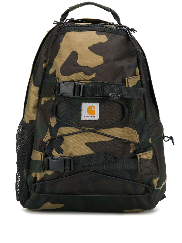 army print backpack