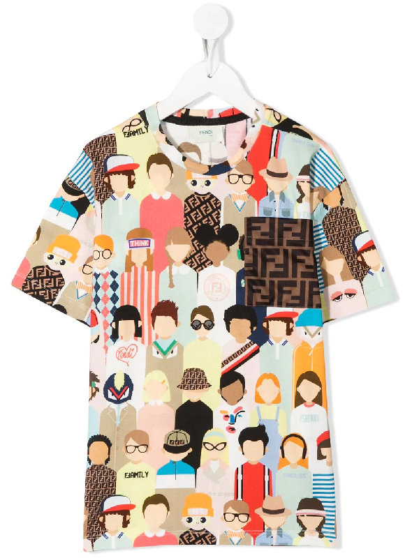 fendi family t shirt