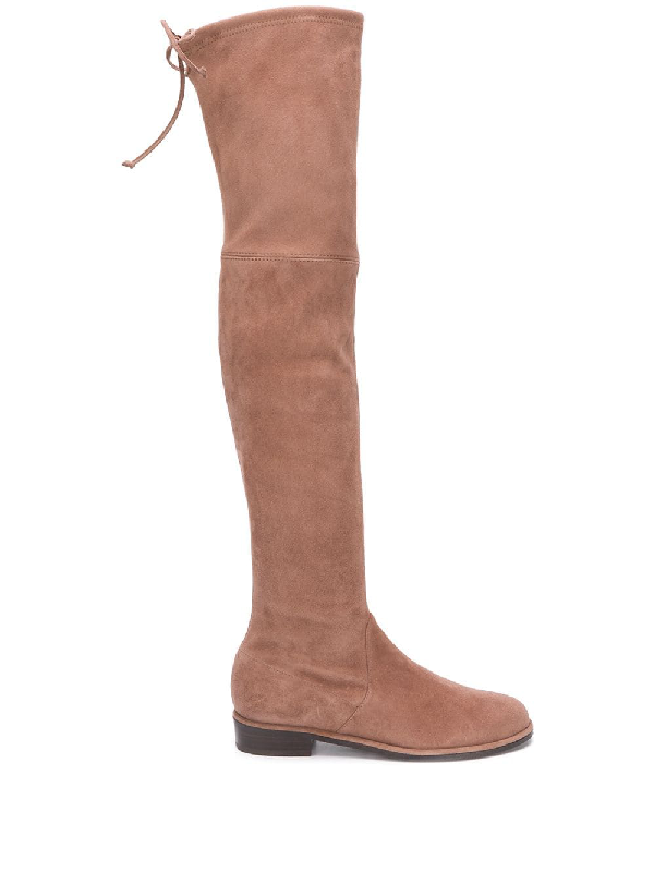 stuart weitzman knee high suede boots