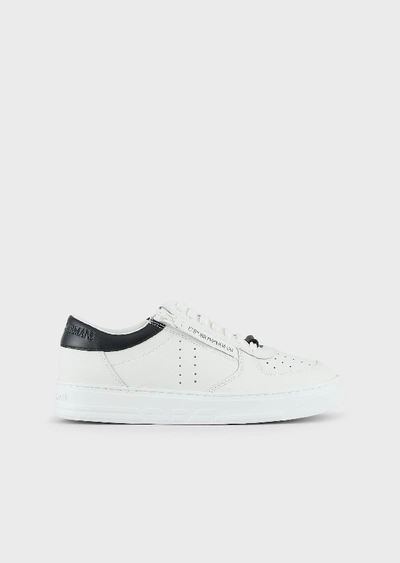 Shop Emporio Armani Sneakers - Item 11887295 In White