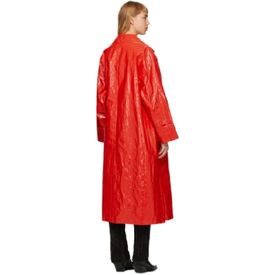 Shop Stand Studio Red Lexie Coat In 2870 Red