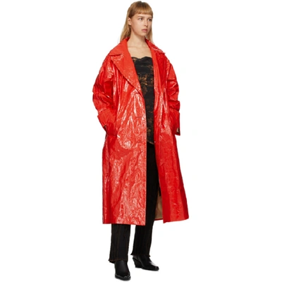 Shop Stand Studio Red Lexie Coat In 2870 Red