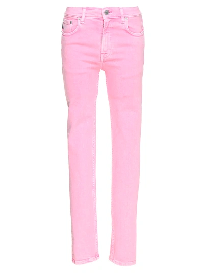 Shop Balenciaga Jeans In Pink