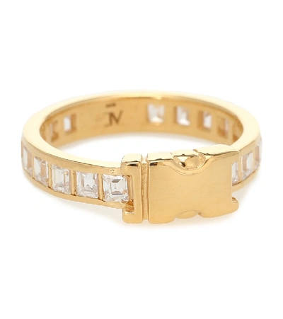 Shop Alan Crocetti Encrusted Unity Gold-vermeil Ring