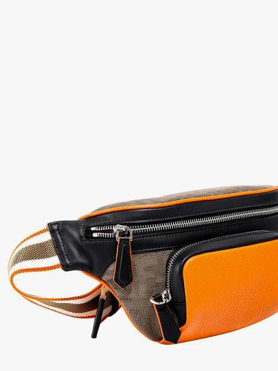 Shop Fendi Belt Bag In Green