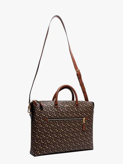 Shop Burberry Handbag In Brown