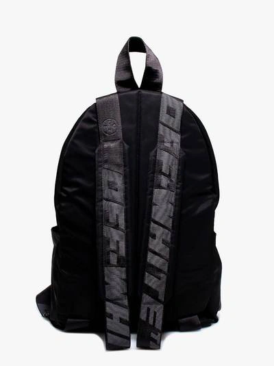 Shop Off-white Off Wavy Logo Backpack In Black