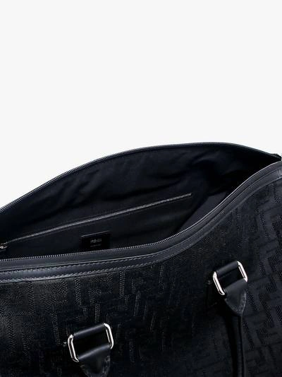 Shop Fendi Duffle Bag In Black