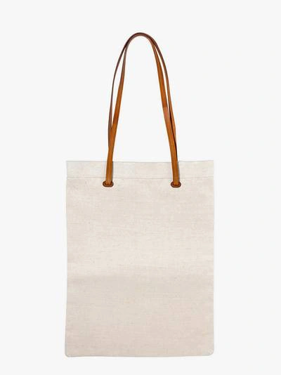 Shop Jil Sander Shoulder Bag In White