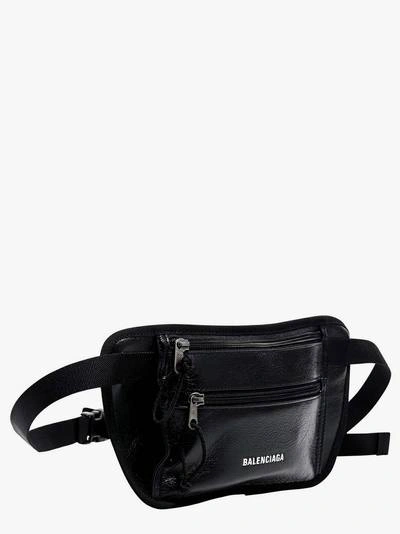 Shop Balenciaga Belt Bag In Black
