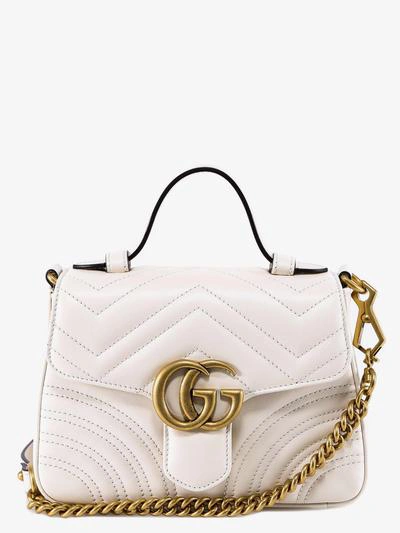 Shop Gucci Gg Marmont 2.0 In White