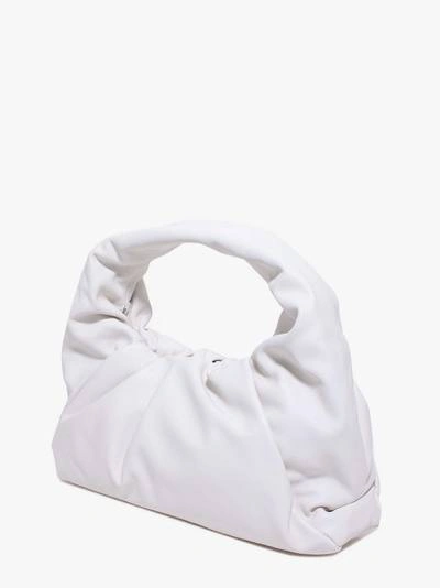 Shop Bottega Veneta The Shoulder Pouch In White