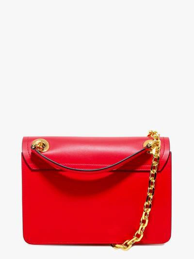 Shop Moschino Shoulder Bag In Red