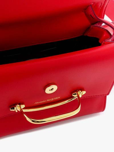 Shop Alexander Mcqueen Shoulder Bag In Red