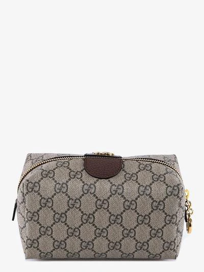 Shop Gucci Beauty Case In Brown