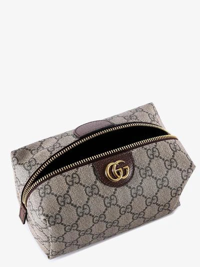 Shop Gucci Beauty Case In Brown