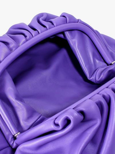 Shop Bottega Veneta The Pouch In Purple
