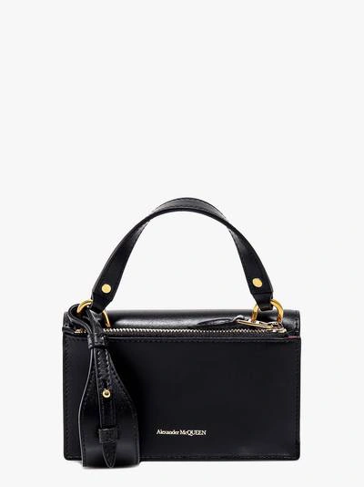 Shop Alexander Mcqueen Shoulder Bag In Black