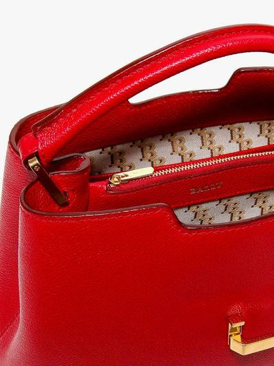 Shop Bally Handbag In Red