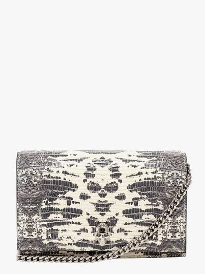 Shop Alexander Mcqueen Shoulder Bag In White