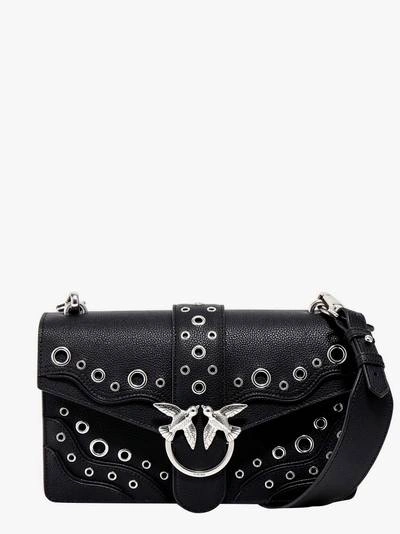 Shop Pinko Shoulder Bag In Black