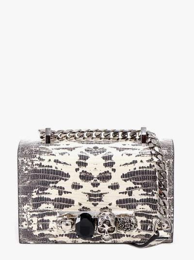 Shop Alexander Mcqueen Shoulder Bag In White