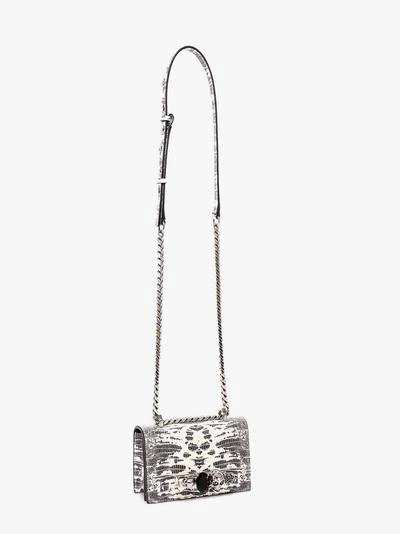 Shop Alexander Mcqueen Shoulder Bag In White